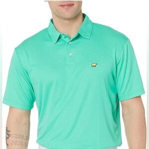 Jack Nicklaus Men's Short Sleeve Heather Twill Polo Shirt, Blue or Gray Size XXL